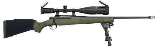 Mossberg Patriot Night Train 308 Winchester OD Green 22"Matte Blued Barrel 5 Round Stock Bolt Action Rifle