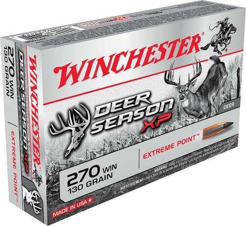 270 <span style="font-weight:bolder; ">Winchester</span> 20 Rounds Ammunition 130 Grain Polymer Tip