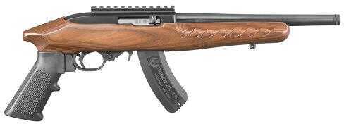 Ruger 22 Charger Pistol Semi Auto Long Rifle 10" Barrel 15+1 Rounds Black Grip Brown Laminated Stock 4917