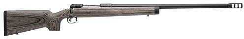 <span style="font-weight:bolder; ">Savage</span> Arms 112 Magnum Target 338 Lapua Single Shot 26" Heavy Carbon Steel Black Barrel Laminated Gray Stock Bolt Action Rifle 22448