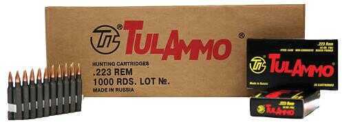 223 Remington 20 Rounds Ammunition Tula 55 Grain Hollow Point