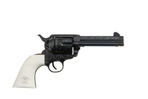 Traditions 1873 Liberty 45 Colt 4.75" Barrel 6 Rounds White PVC Grips Blued Revolver SAT73122LIB