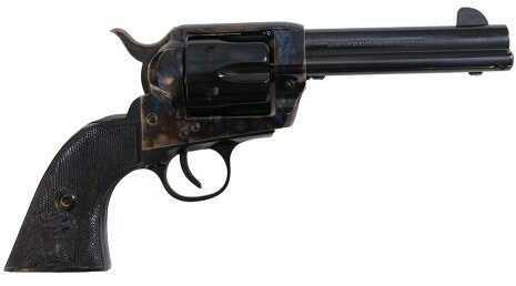 Click to see larger image. Traditions 1873 Black Eagle 45 Colt 4.8" Barrel 6 Rounds PVC Grips Blued Revolver SAT73002BEA