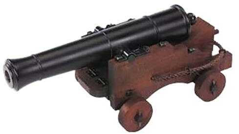 Traditions CN8052 Old Ironsides Mini Cannon .69 Caliber 12.5" Barrel Fuse Ignition Blued/Matte Black