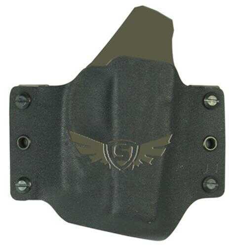 SCCY SC1004L CPX Holster CPX-1/CPX-2 w/Laser Kydex Black w/FDE Wing Logo