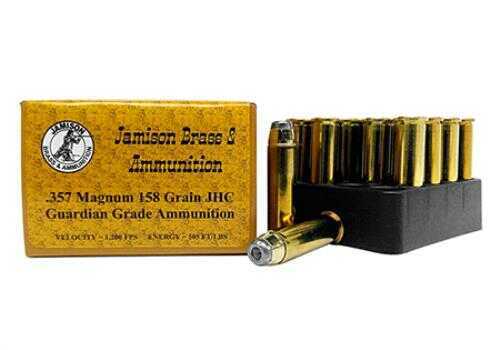 357 Magnum 20 Rounds Ammunition Jamison 158 Grain Hollow Point