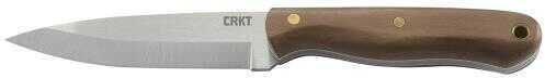 Columbia River Knife & Tool Saker Fixed Blade 4.53" Walnut Handle Includes Steel Bushcrafting And L