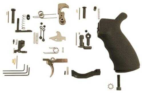 Spikes Tactical SLPK301 Lower Parts Kit Enhanced AR-15 Multi-Cal St Battle Trigger Black