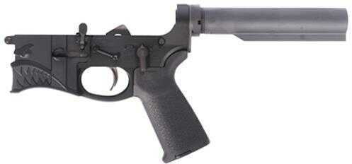 Click to see larger image. Spikes Tactical Lower Reveiver STLC140-SBT Billet Hellbreaker Complete with Standard LPK Buffer Tube AR Platform Black