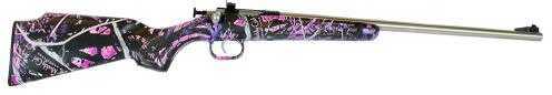 Crickett Rifle 22 Long Muddy Girl Camo Single Shot Stainless Steel 167SS