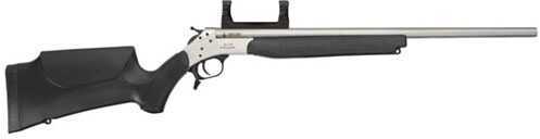 CVA Elite Stalker Rifle 444 Marlin Center-Fire Break-Action Non-Interchangeable Stainless Steel Black Stock 4706SM