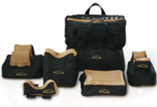 Stoney Point Standard Front Shooting Bag - Filled 7" x 4.25" x 5" Durable 600 denier nylon with non-skid bottom a FSFB25