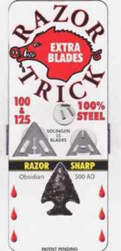 Slick Trick Broadheads Blades Razortrick 100/125 grain Size 100gr/125 Grains STRTXBL