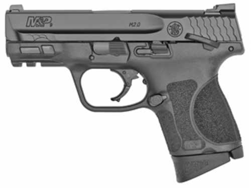 Smith & Wesson M&P 2.0 Striker Fired Semi-Auto Sub-Compact 9mm Pistol 3.6" Barrel 2-10Rd Mags Armornite Finish Black Thumb Safety 3 Dot Sights