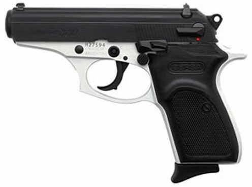 Bersa Thunder .380 ACP Semi Auto Pistol 3.5" Barrel 8 Rounds Black Polymer Grips Two Tone White/Black Finish