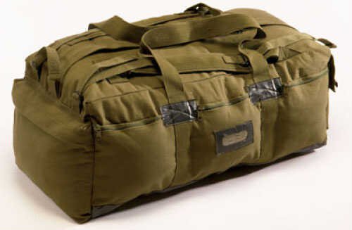 Tex Sport Canvas Tactical Bag O.D. - 34" x 15" 12" Main compartment has heavy-duty full length zipper 11880
