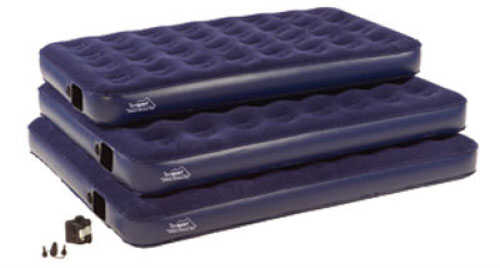 Tex Sport Deluxe Air Bed with Built-In Battery Pump 74" x 39" x 6" - Twin Size - Long lasting extra-heavy PVC 22400