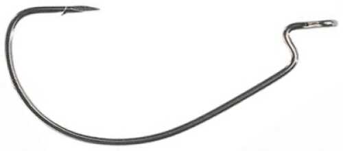 Eagle Claw Fishing Tackle Trokar Worm Hook Ewg Platinum Black 6Pk 2/0 Md#: K110-2/0