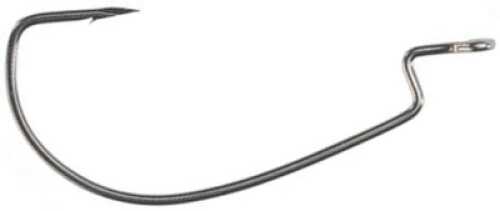 Trokar Magworm EWG Hook Platinum Black W/Bait Pin-img-0