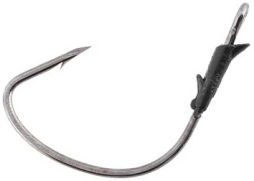 Eagle Claw Fishing Tackle Trokar Tournament Tube Hook Platinum Black 5Pk 4/0 Md#: K190-4/0