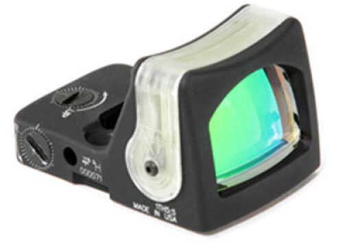 Trijicon Ruggedized Miniature Reflex Red Dot Matte Dual Illumination 9 MOA Amber Dot Rm05