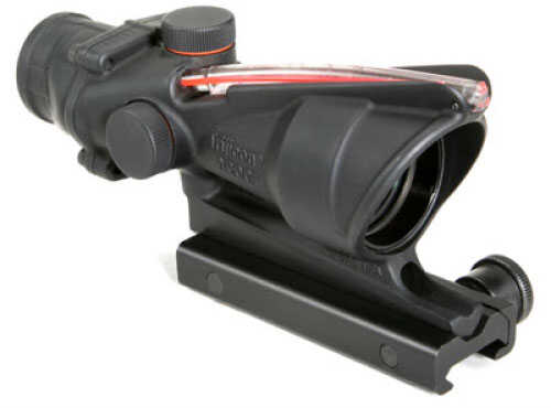 Trijicon ACOG Rifle Scope 4X 32 Red Chevron Matte With Ta51 Mount Flattop Ta31F