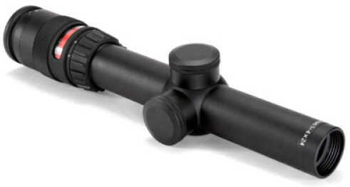 Trijicon Accupoint Rifle Scope 1-4X 24 Red Triangle Matte 30mm TR24R