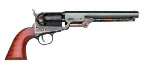 Taylor Uberti 1851 Navy London Steel Frame Case Hardened .36 Caliber 7.5" Barrel Black Powder Revolver