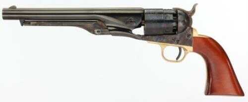 Taylor Uberti 1860 Army:Steel Frame.44 Caliber 8" Barrel Color Case Blued