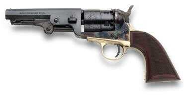 Taylor/Pietta 1851 Navy Sheriff Checkered Grip Steel .44 Caliber 4-7/8" Barrel Black Powder Revolver