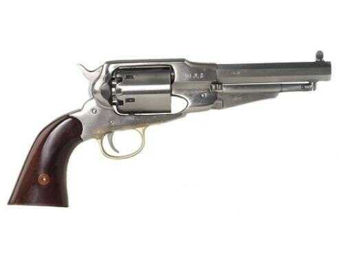 Taylor Uberti 1858 Remington Stainless Steel.44 Caliber 5.5" Barrel Black Powder Revolver