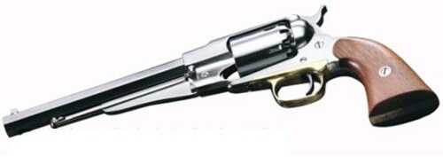 Taylor/Pietta 1858 Remington Stainless Steel .44 Caliber 8" Barrel Cap and Ball BP Revolver