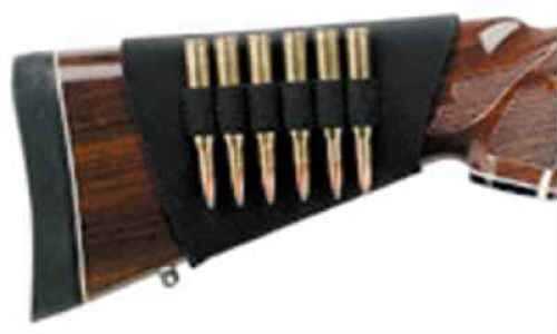 Uncle Mikes Neo-Shell Holder Rifle Butt-Black Neoprene 8848-3