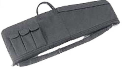 Uncle Mikes Tactical Rifle Case - Medium 33" x 10" Three magazine pouches with hook-and-loop closures 52121