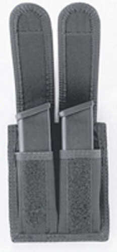 Uncle Mikes Cordura Magazine Case Universal Double Pistol -Velcro Black 88291