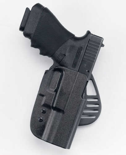 Uncle Mike's Kydex Paddle Holster Fits Colt Government With 5" Barrel Right Hand Black 5419-1