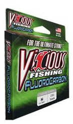 Vicious Fishing Fluorocarbon Line 500yds 8lb Clear Md#: FLD-8