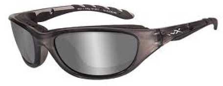 Wiley X Inc. Polarized Sunglasses Airrage Smoke Grey/Metallic Md#: 697