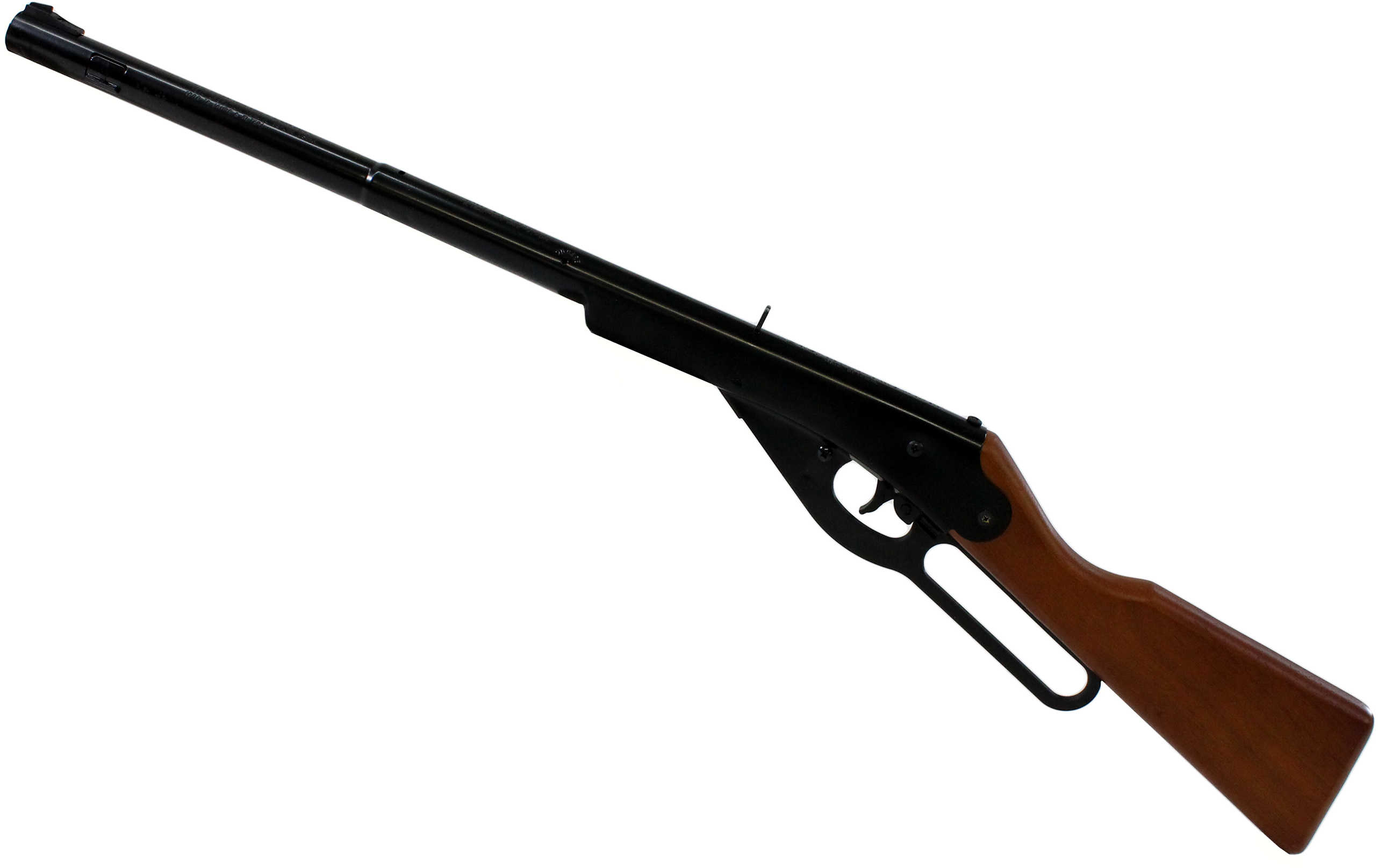 Daisy Model 105 Buck Air Rifle .177 BB Black Finish Wood Stock Lever