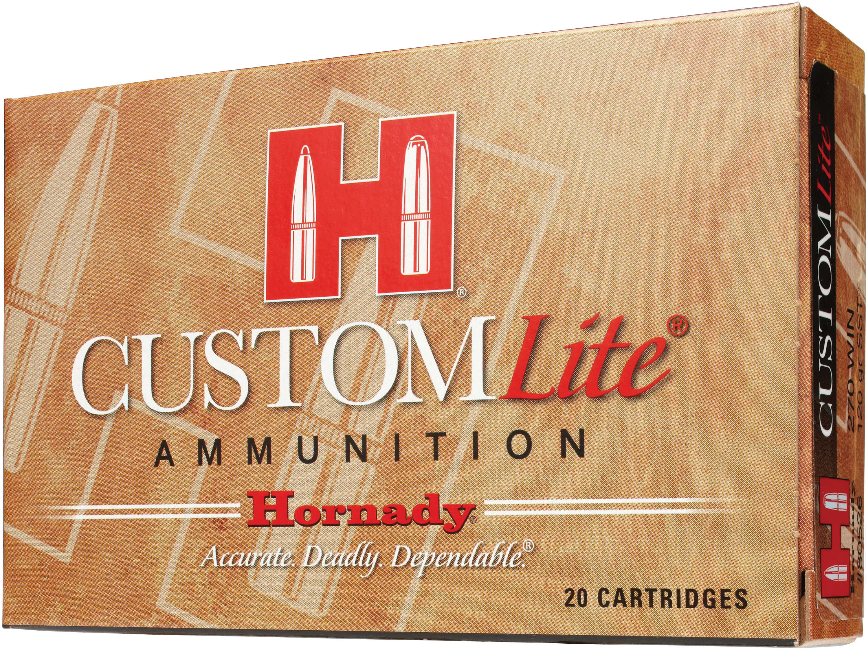 308 Winchester 20 Rounds Ammunition Hornady 125 Grain SST