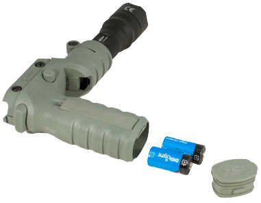 Mission First Tactical React Torch & Vertical Grip Foliage Green Md: RTGFG