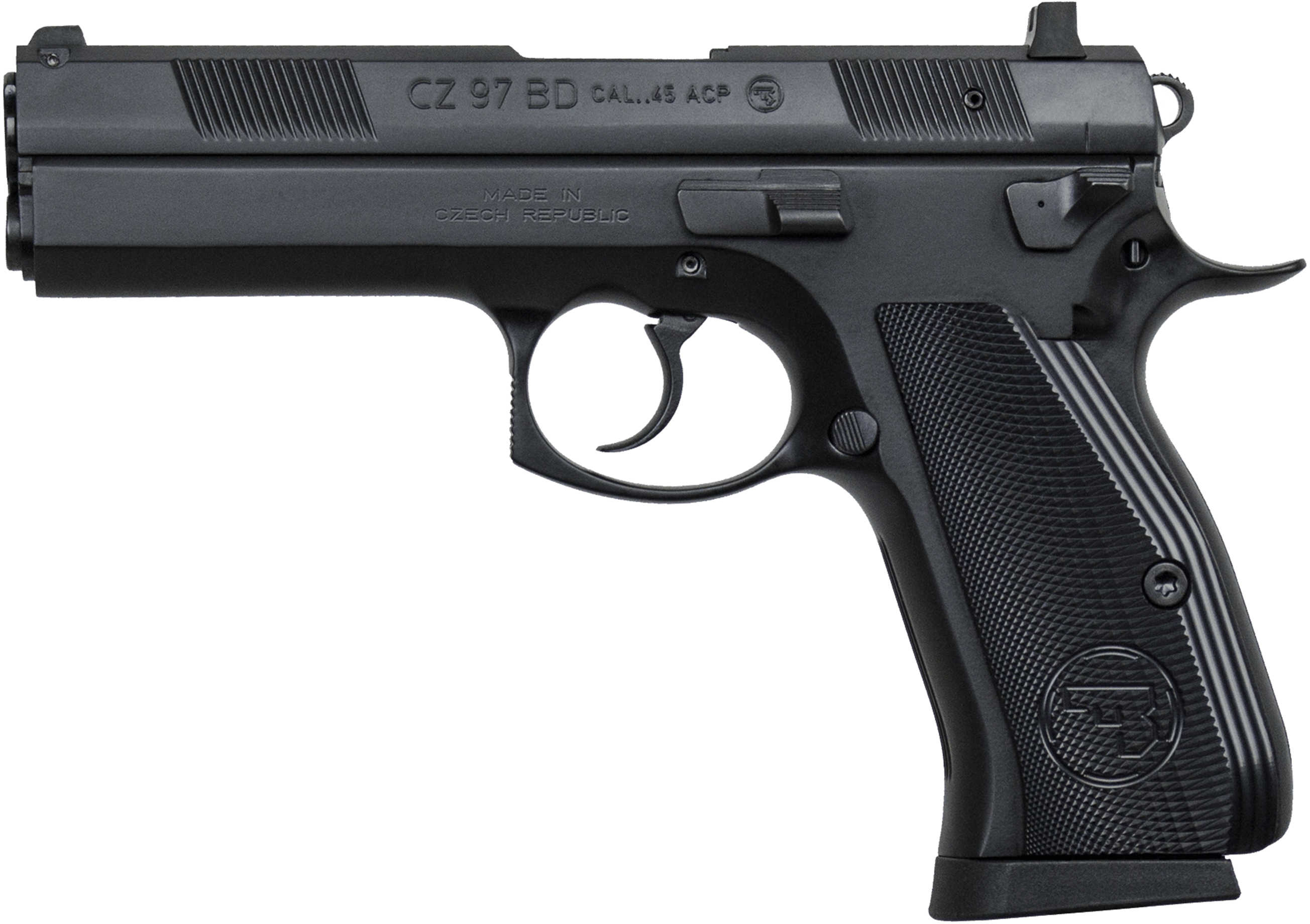 CZ USA 97BD 45 ACP 4.8" Barrel 10 Round 3Dot Fixed Sights Aluminum