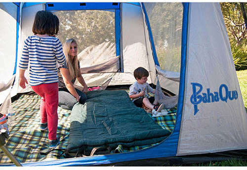 PahaQue Green Mountain Tent 4XD 4 Person - Blue Md: GM101
