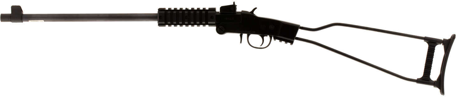 Chiappa Little Badger Single Shot Rifle 17 HMR 16.5" Barrel Blued Finish-img-2