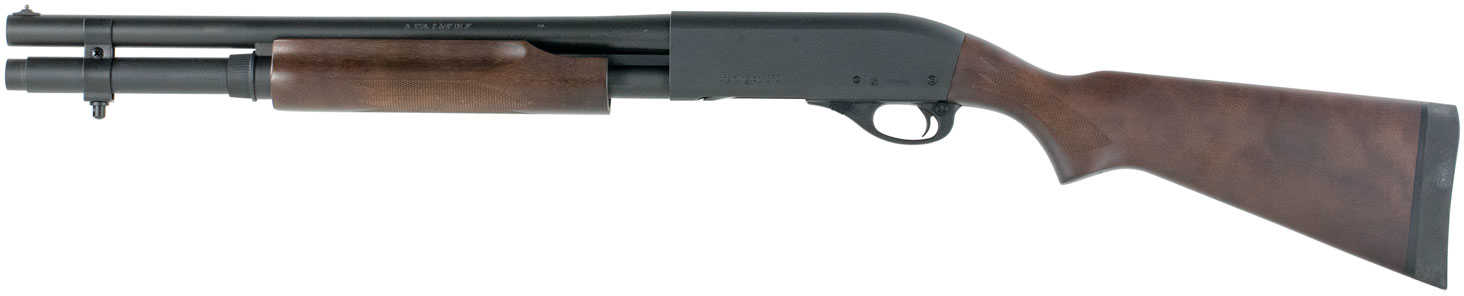 Remington 870 Express Home Defense Shotgun 12 Gauge 18.50" Barrel 3" Chamber 6+1 Rounds Matte Blued Satin Finish Hardwood Stock Right Hand