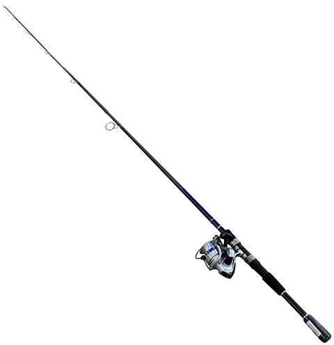 Daiwa D-Shock Freshwater Spinning Combo 2 Bearings 7 Length Piece Rod Medium Power Fiberglass Blank