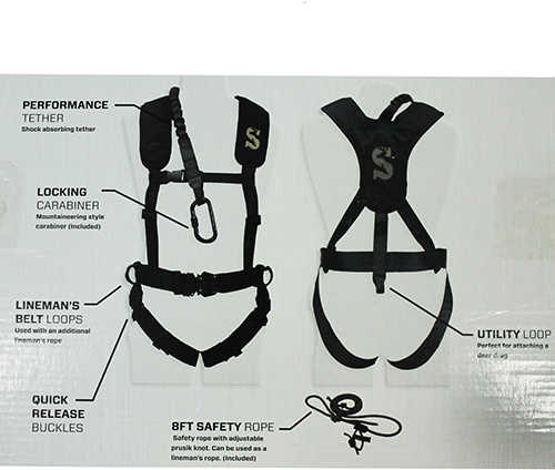 Summit Treestands Safety Harness Sport, Men, Small Md: SU83087