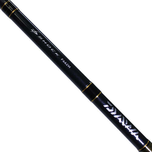 Daiwa D-Shock Freshwater Spinning Combo 2500 66" Length Piece Rod 6-14 lb Line Rating Medium Power