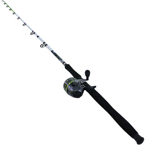 Zebco / Quantum Big Cat XT Spincast Combo 2.6: Gear Ratio 7 pc Rod 25-50 lb Line Rate Md: BCXTSC702MH25NS4