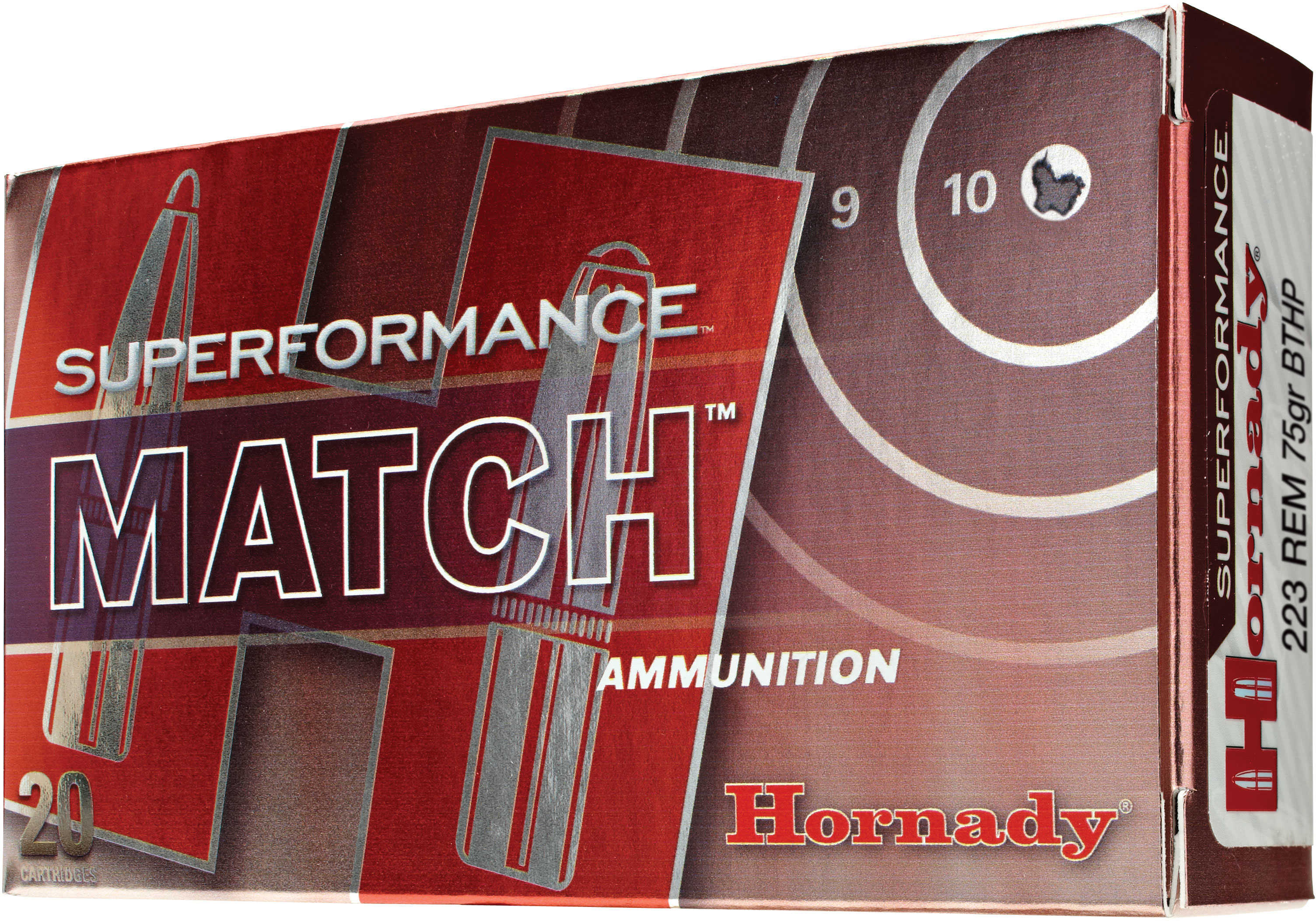 308 Winchester 20 Rounds Ammunition Hornady 168 Grain ELD